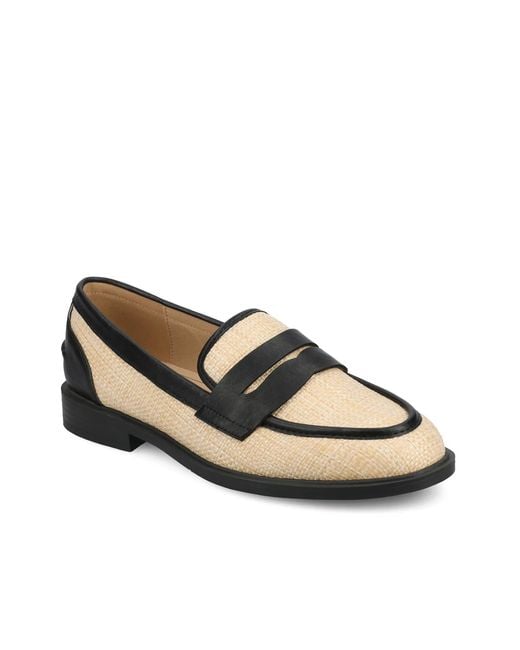 Journee Collection Black Brooks Loafer