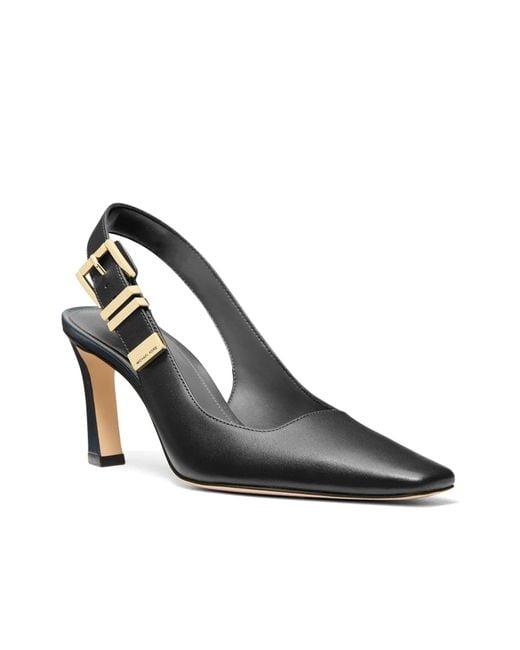 MICHAEL Michael Kors Black Darrington Pump