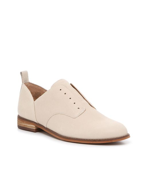 Lucky Brand White Ednah Laceless Oxford
