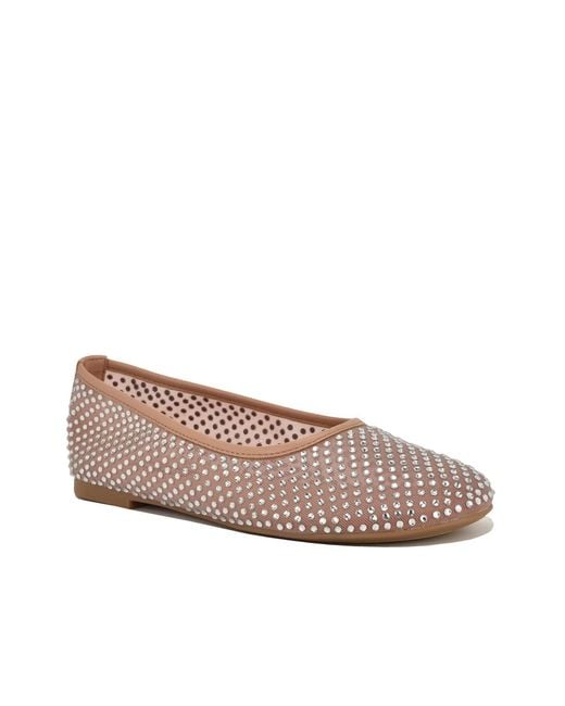 Nine West Brown Burnne Flat