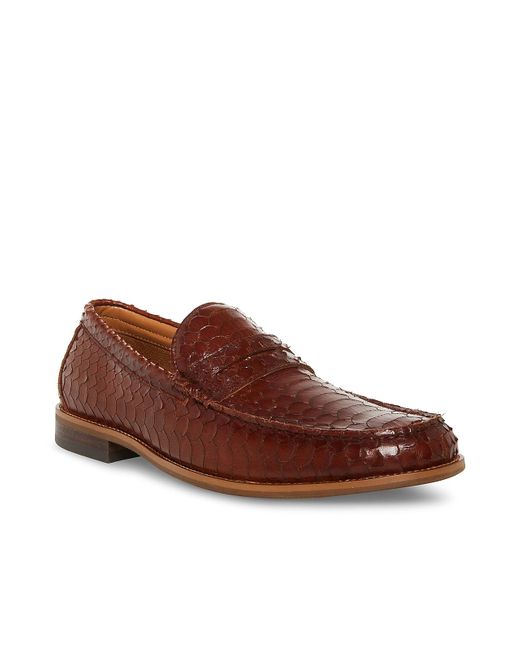 Steve Madden Raylenn Penny Loafer in Brown for Men Lyst