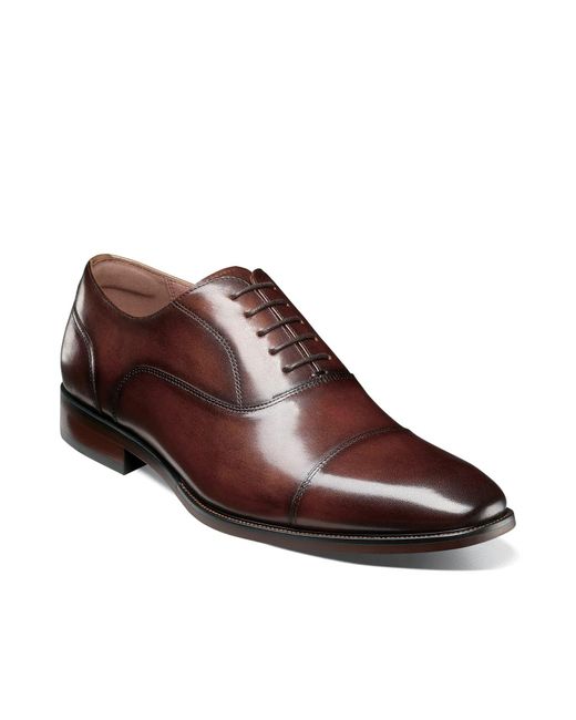 Florsheim Brown Wide Width Sorrento Oxford for men