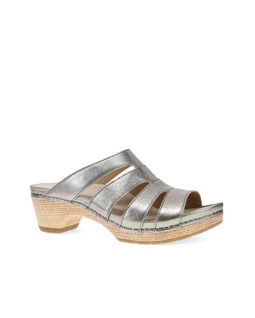 Dansko Metallic Lyndi Sandal