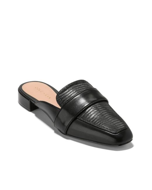 Cole Haan Black Pasha Mule