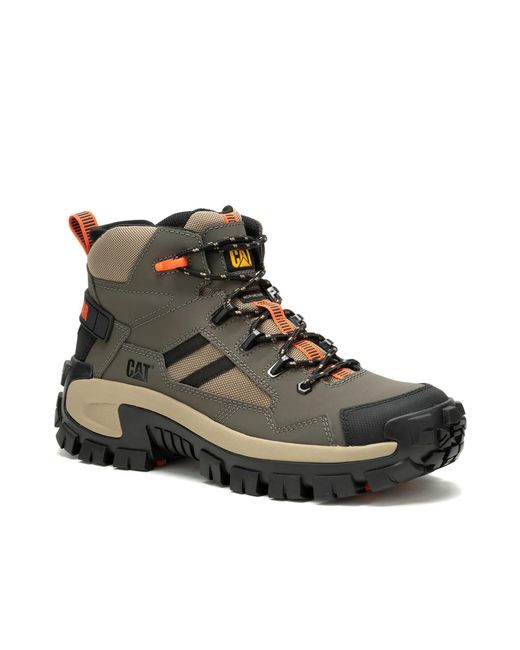 Caterpillar Black Invader Mid Vent Composite Toe Work Boot for men