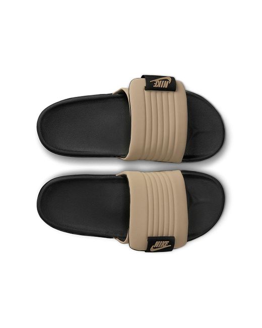 Nike Black Offcourt Adjust Slide Sandal for men