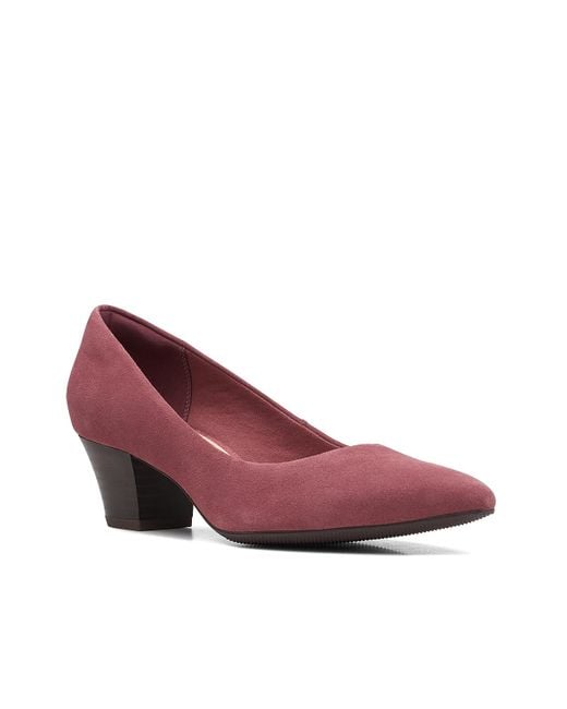 clarks ellis rose pump