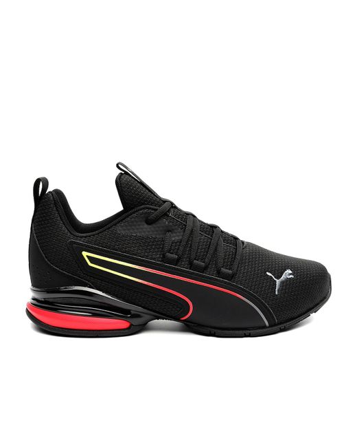 PUMA Synthetic Axelion Nxt Fade Running Shoe in Black for Men | Lyst