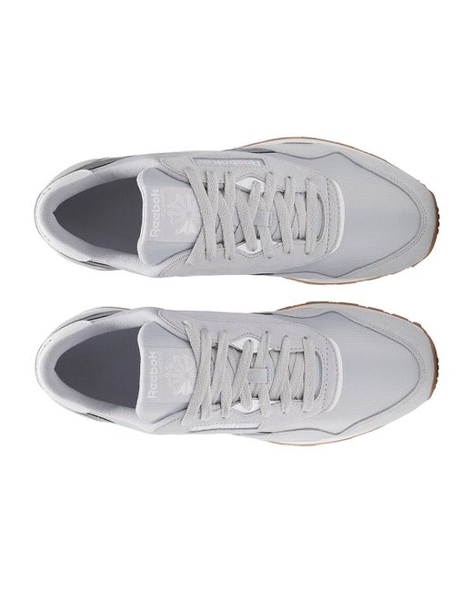 Reebok Gray Classic Nylon Sneaker for men