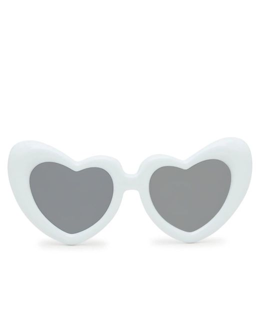 Kelly & Katie White Heart Sunglasses