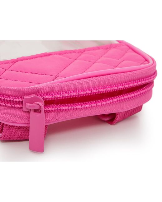 MYTAGALONGS Clear Crossbody Bag in Pink Lyst