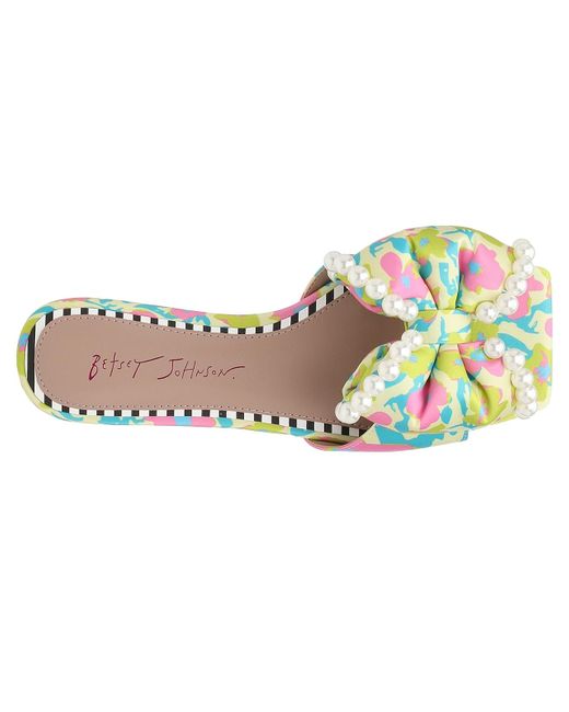 Betsey Johnson Multicolor Nakia Sandal