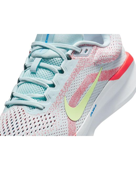 Nike White Winflo 11 Running Shoe