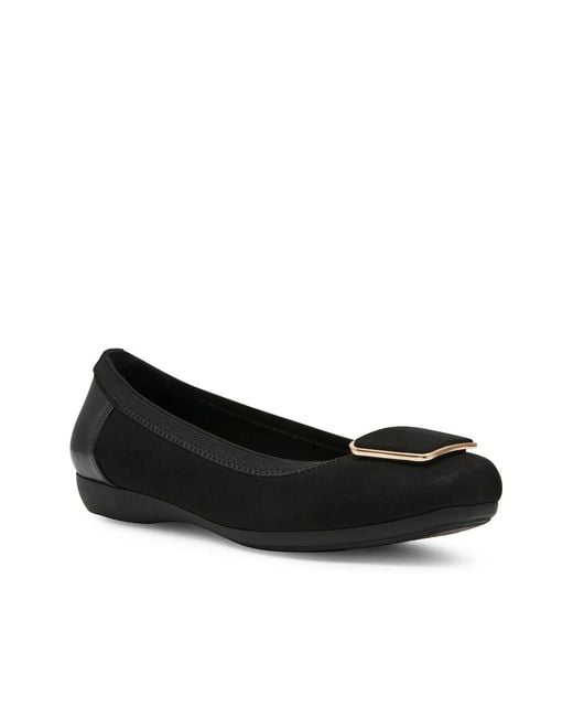 Anne Klein Black Uliana Flat