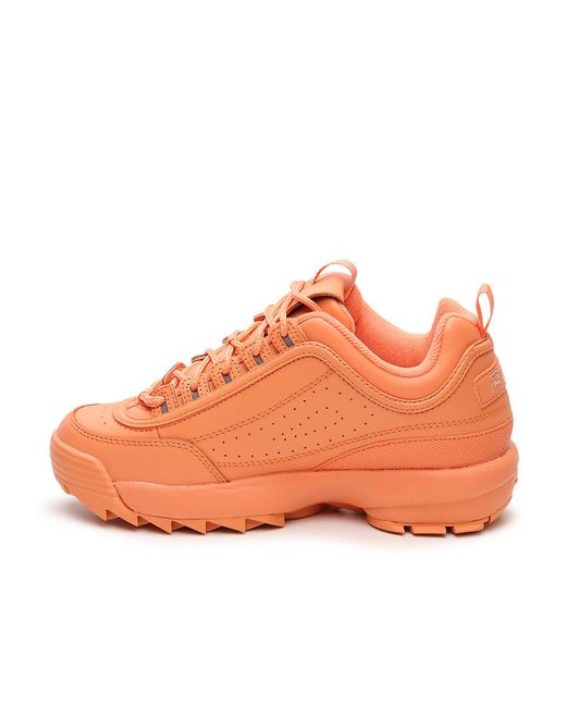 orange fila disruptor 2