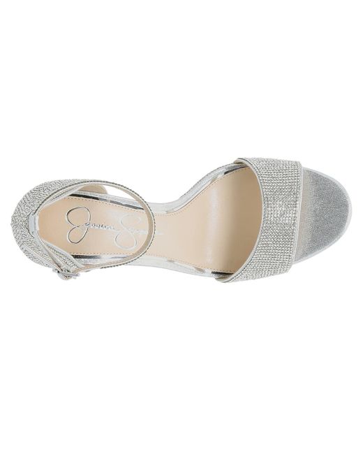 Jessica Simpson White Fonilda Platform Sandal