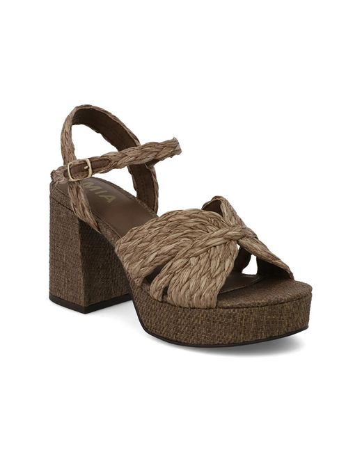 MIA Brown Romani Platform Sandal