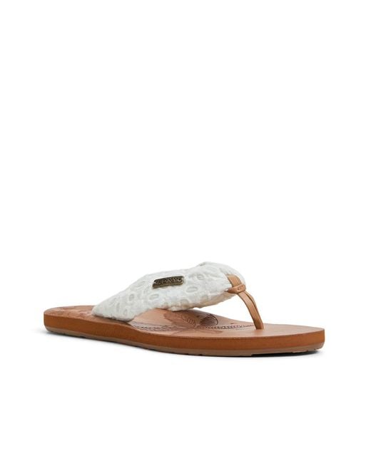 Roxy Brown Tulum Flip Flop