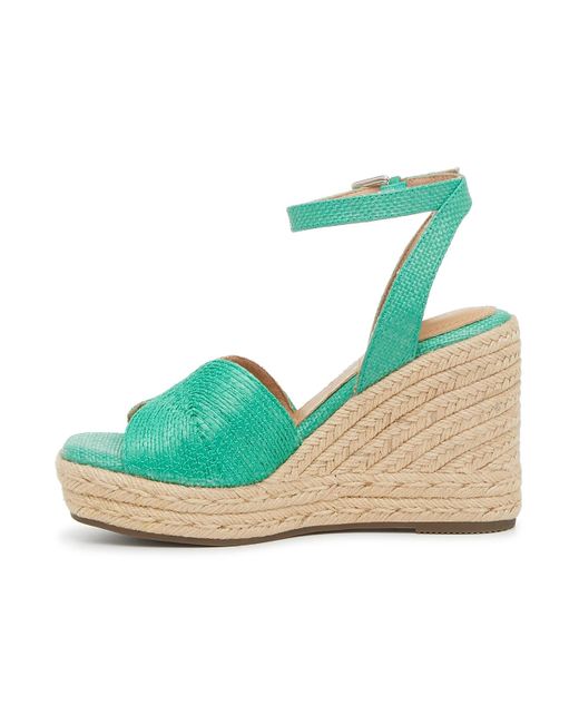 Kelly & Katie Wesley Espadrille Wedge Sandal in Blue | Lyst