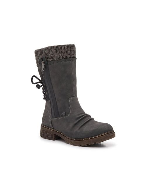Rieker Black Dominika 56 Bootie