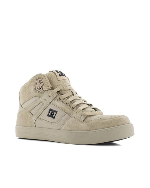 DC WORK CREW Natural Pure Hightop Work Sneaker for men