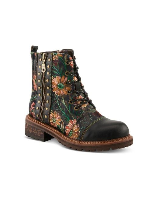 L'ARTISTE Black Cordea Bootie