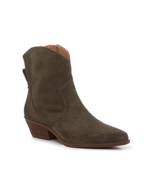 Crown Vintage Razia Western Bootie in Brown Lyst