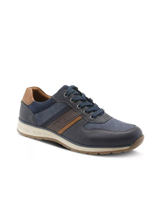 Spring Step Blue Vincent Sneaker for men