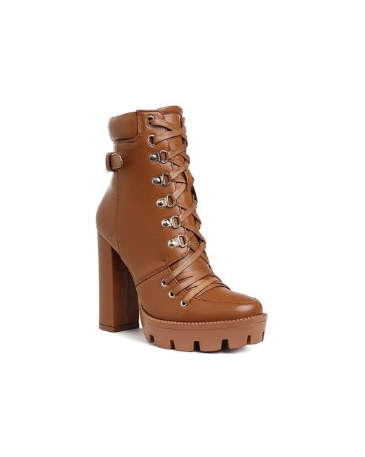 LONDON RAG Brown Willow Bootie