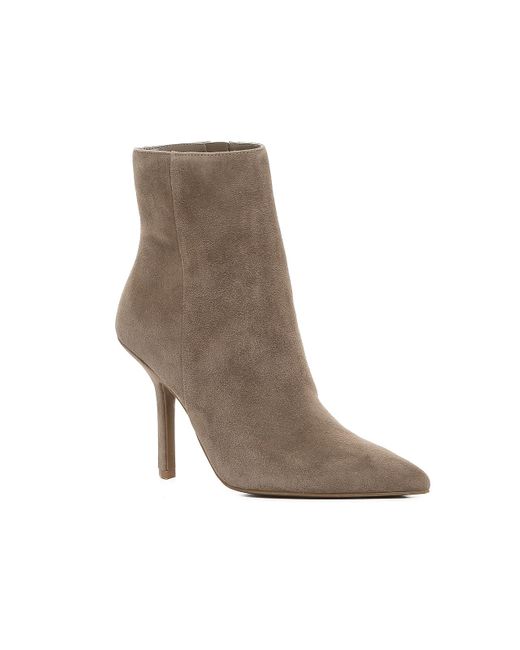 Marc Fisher Suede Semina Boot in Taupe (Black) | Lyst