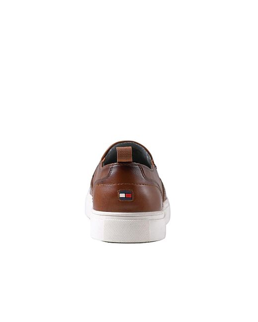 Tommy Hilfiger Brown Kozal Slip-on Sneaker for men