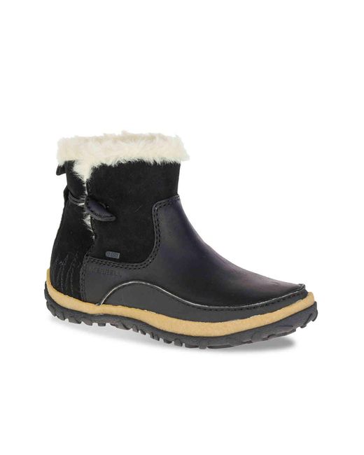 Merrell Tremblant Pull On Polar Waterproof Snow Boot, Black, 5 M Us