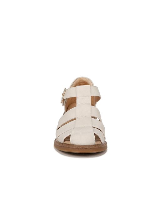Dr. Scholls White Rate Up Day Fisherman Sandal