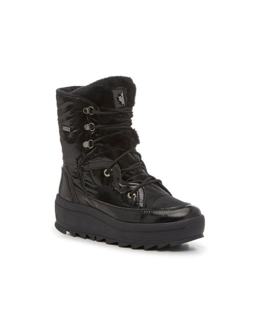 Pajar Black Tacey 2.0 Waterproof Snow Boot