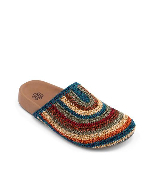 The Sak Blue Bolinas Crochet Clog