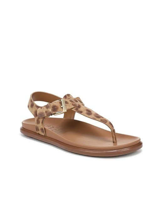 Naturalizer Brown Wide Width Fab Sandal