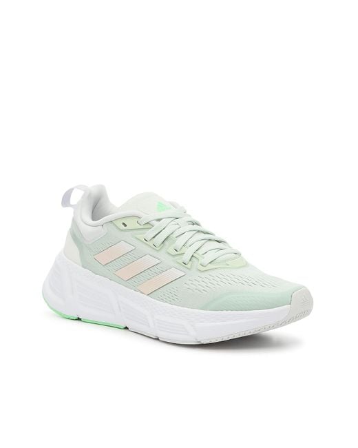 adidas Synthetic Questar Running Shoe in Light Green (Green) Lyst