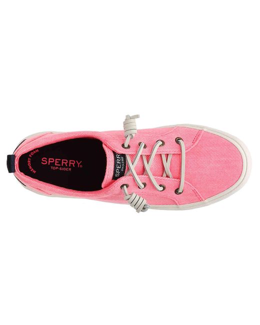 sperry pink slip on