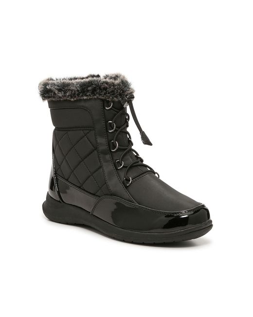 Totes Black Lindsey Snow Boot
