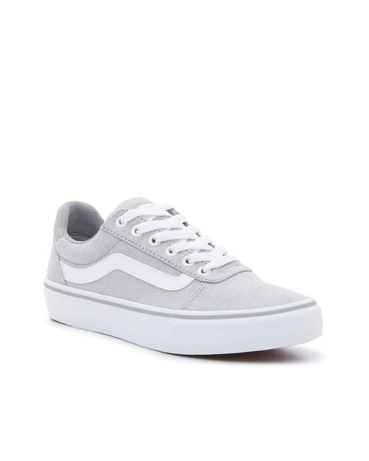 Vans White Ward Lo Deluxe Sneaker