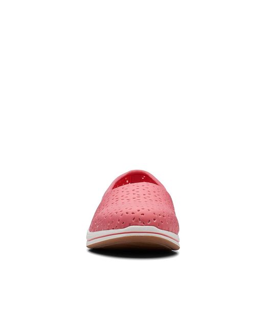 Clarks Red Cloudsteppers Breeze Emily Slip-on