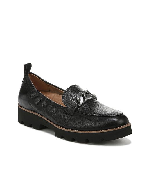 vionic larrun loafer black
