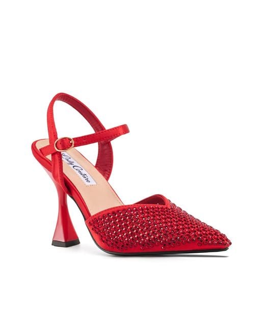 Lady Couture Red Tango Pump