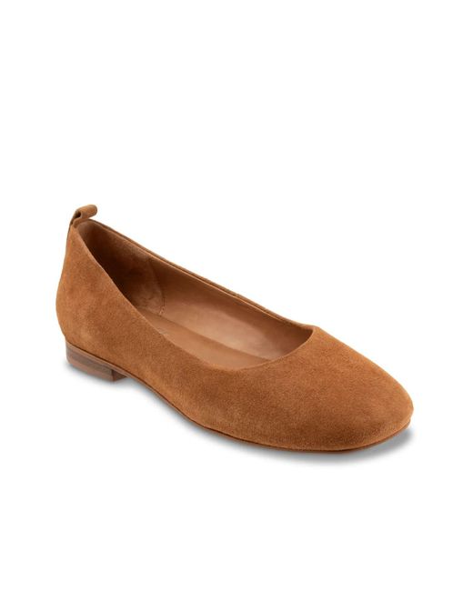 Softwalk® Brown Kiris Ballet Flat