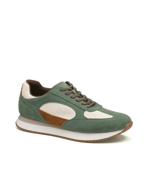 Johnston & Murphy Green Chase Sneaker for men