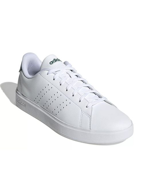 Adidas White Advantage 2.0 Sneaker for men