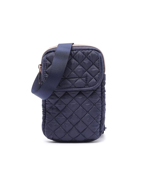 MYTAGALONGS Synthetic Coco Quilt Phone Crossbody Bag in Navy (Blue) Lyst