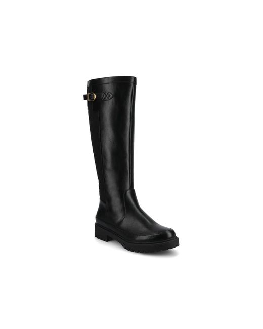 Journee Collection Black Zemmie Boot