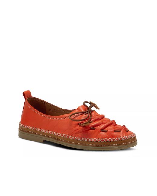 Spring Step Red Berna Slipon