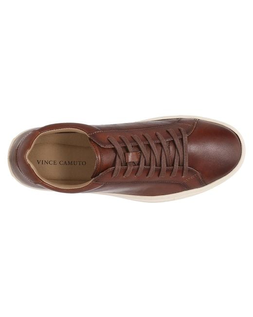 Vince Camuto Cowon Court Sneaker in Brown for Men Lyst